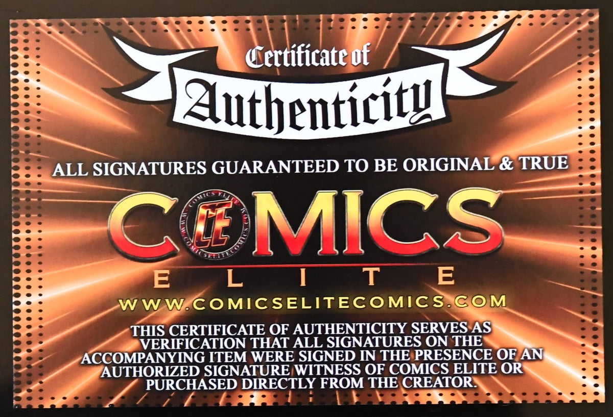 Power Hour #2 Signed Brian Miroglio Trade/Naughty Virgin Variant Set w/COA