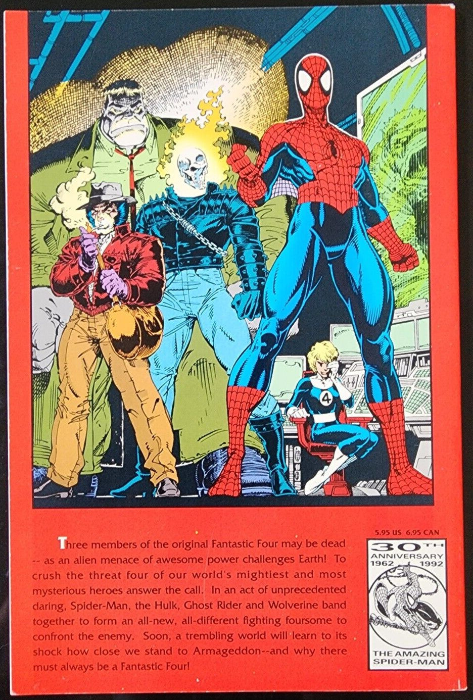 The New Fantastic Four Monsters Unleashed Trade Marvel 1992 Arthur Adams