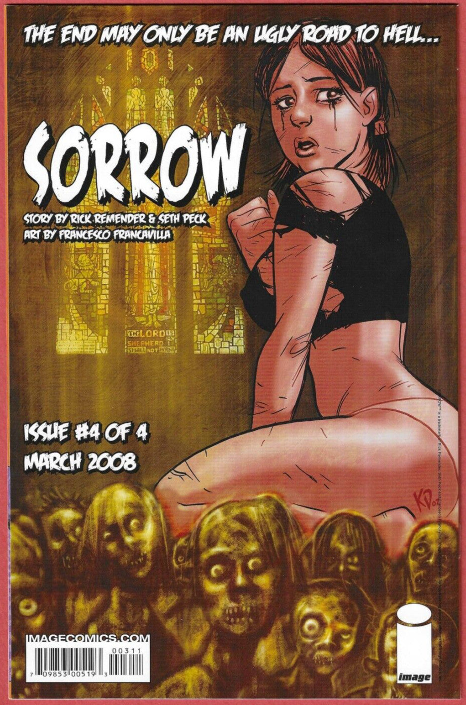 Crawl Space: XXXombies 1-4 Image 2007 Remender Moore Complete Series