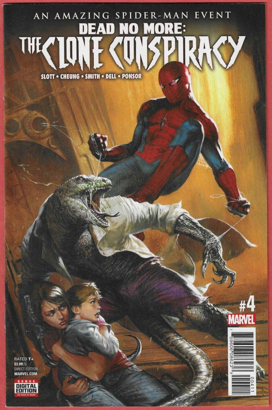 The Clone Conspiracy 4 Amazing Spider-man Dead No More (2017) Gabriele Dell Otto