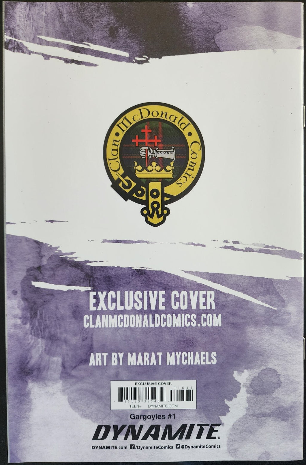 Gargoyles #1 Clan McDonald Virgin Variant MARAT MYCHAELS 2022