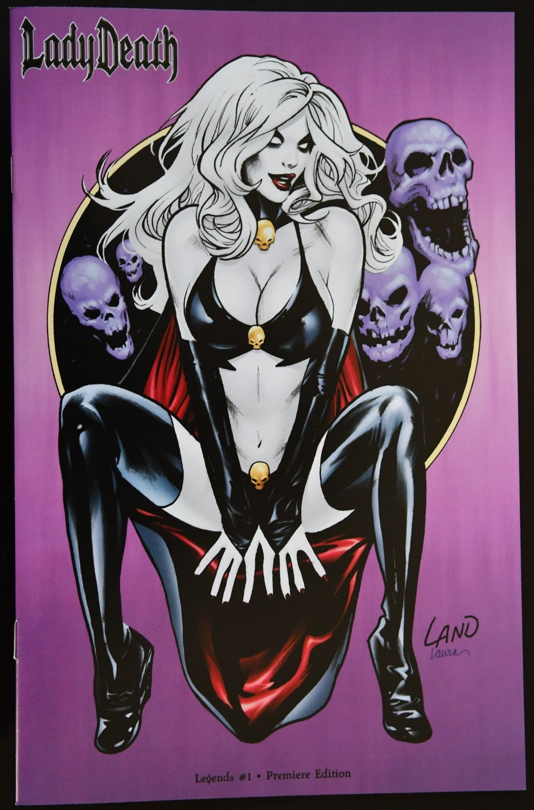 Lady Death Legends #1 Premiere Edition Greg Land