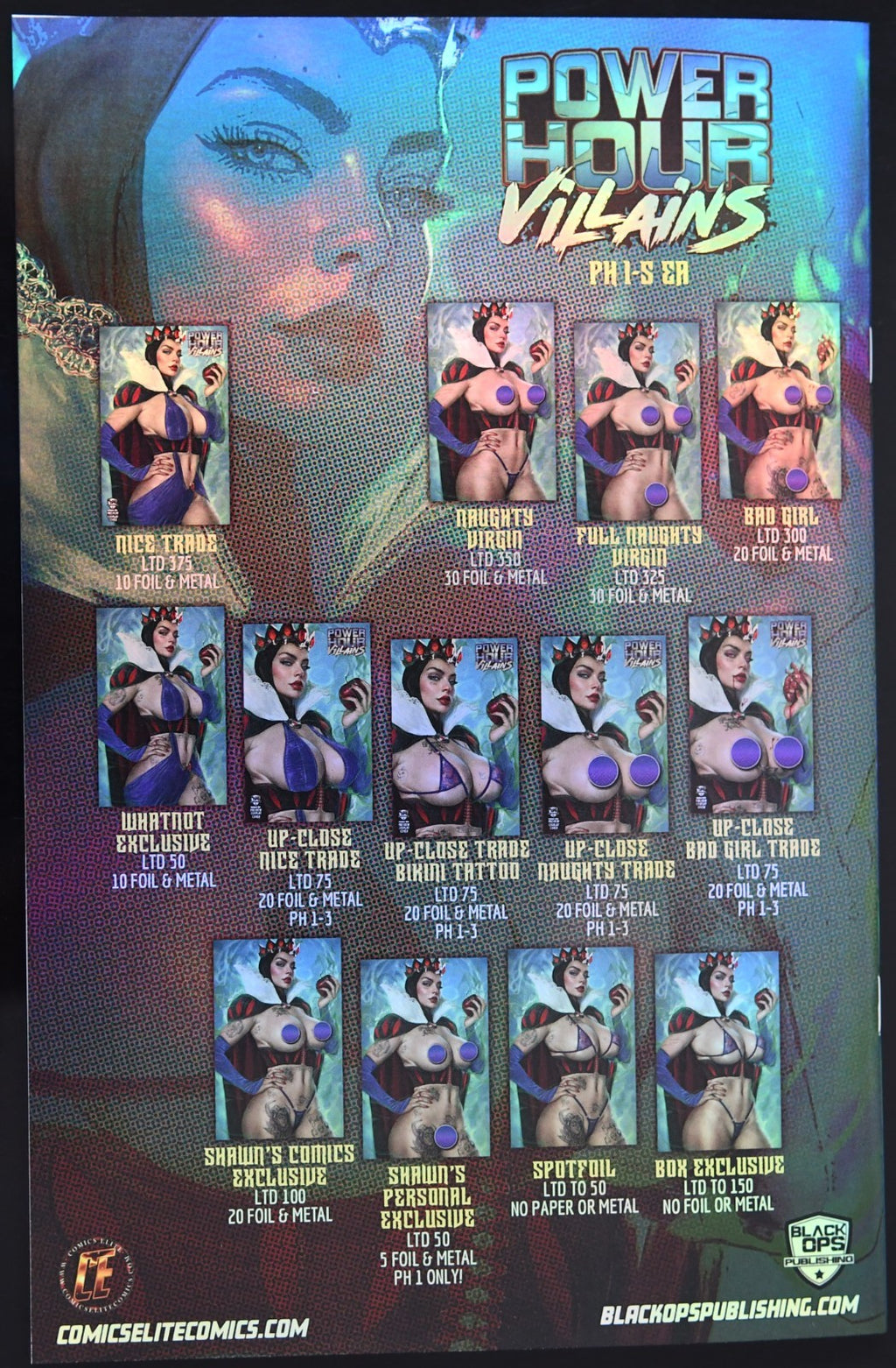 11/50 Power Hour #3 Shikarii Evil Queen Spotfoil Ltd 50