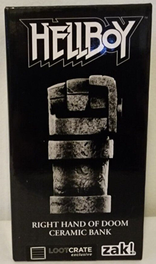 Hellboy Right Hand Of Doom Ceramic Bank Loot Crate Exclusive Toy