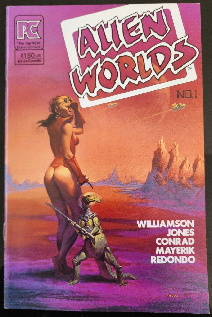 Alien Worlds #1 ~ PACIFIC 1982 ~ Al Williamson Tim Conrad
