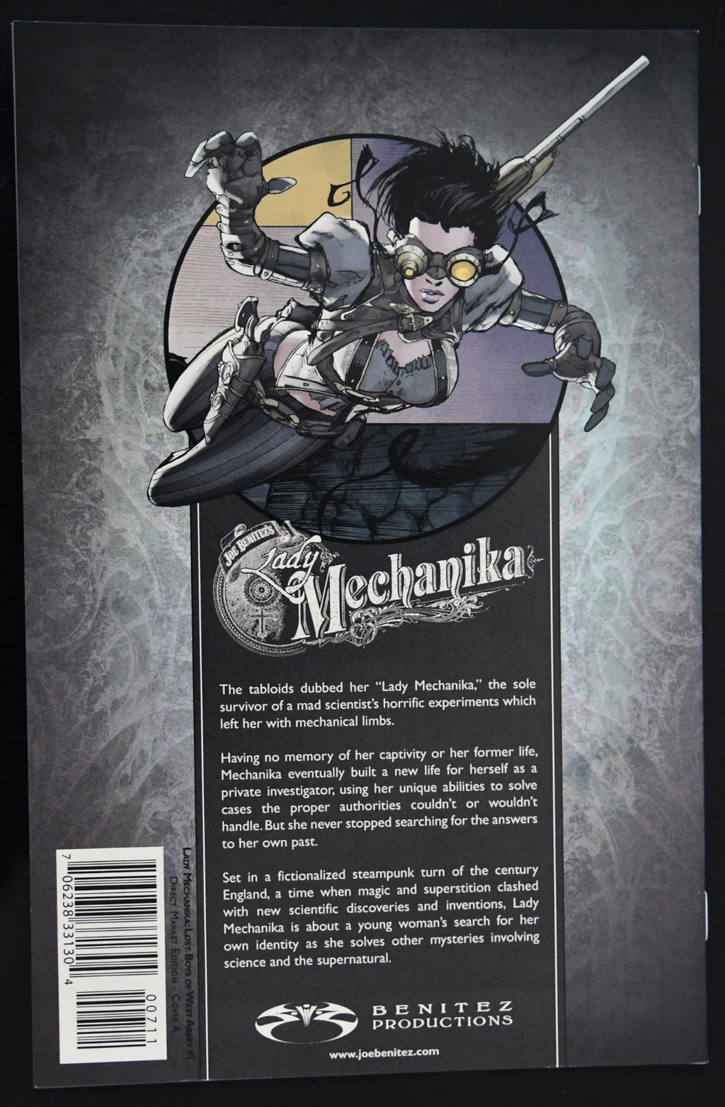 Lady Mechanika: The Lost Boys Of West Abbey #1 2016 Joe Benitez