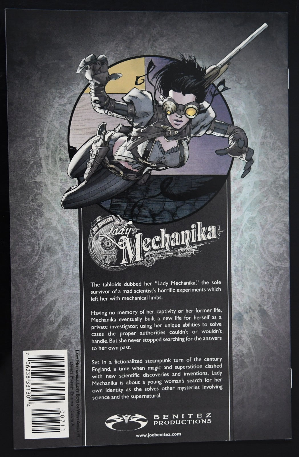 Lady Mechanika: The Lost Boys Of West Abbey #1 2016 Joe Benitez