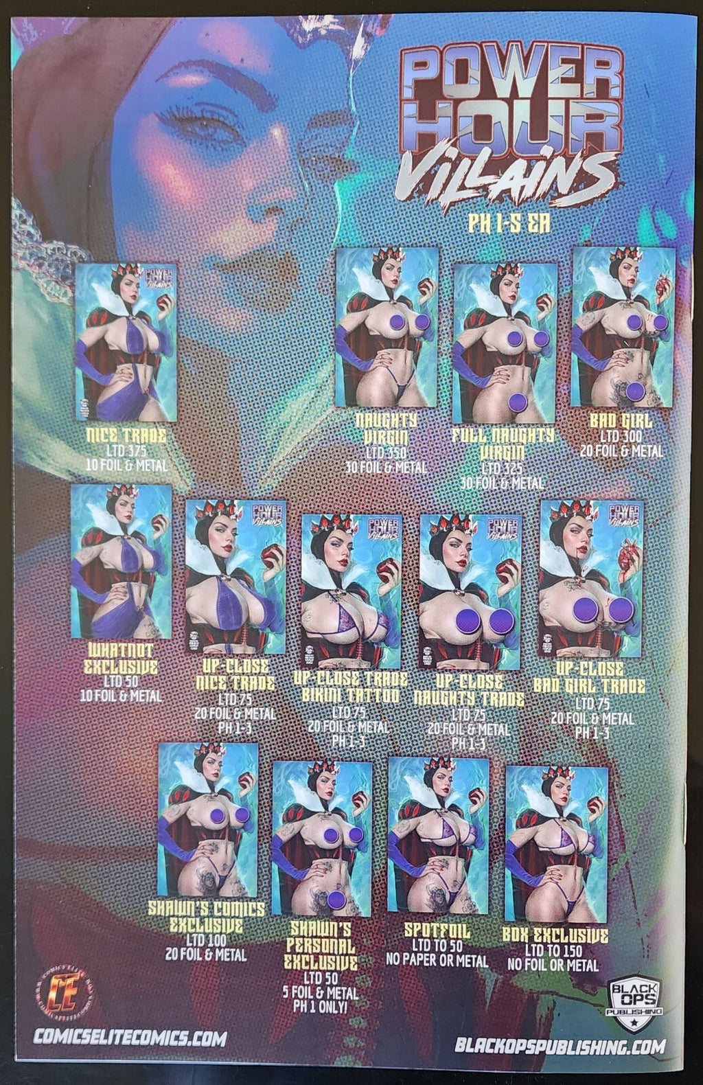 Power Hour #3 Shikarii Evil Queen Bad Girl Variant Ltd 75