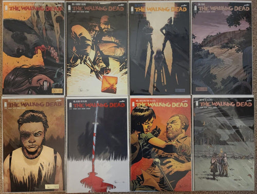 40 WALKING DEAD COMIC LOT INCLUDES MCFARLANE TOYS PINBACKS 2003-2019