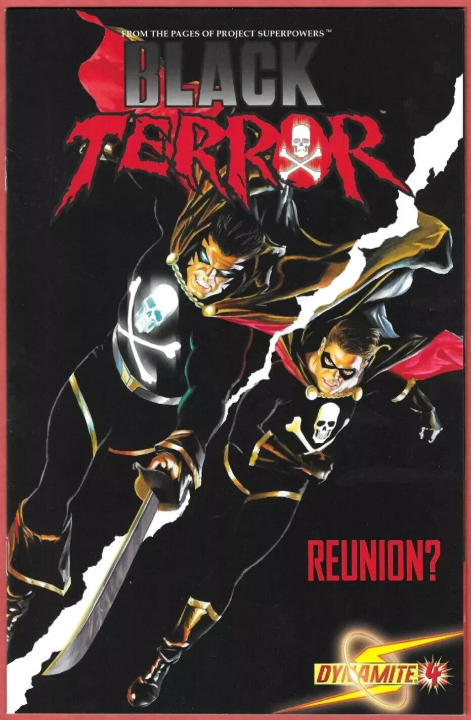Black Terror #1-9 Alex Ross Dynamite Entertainment 2010