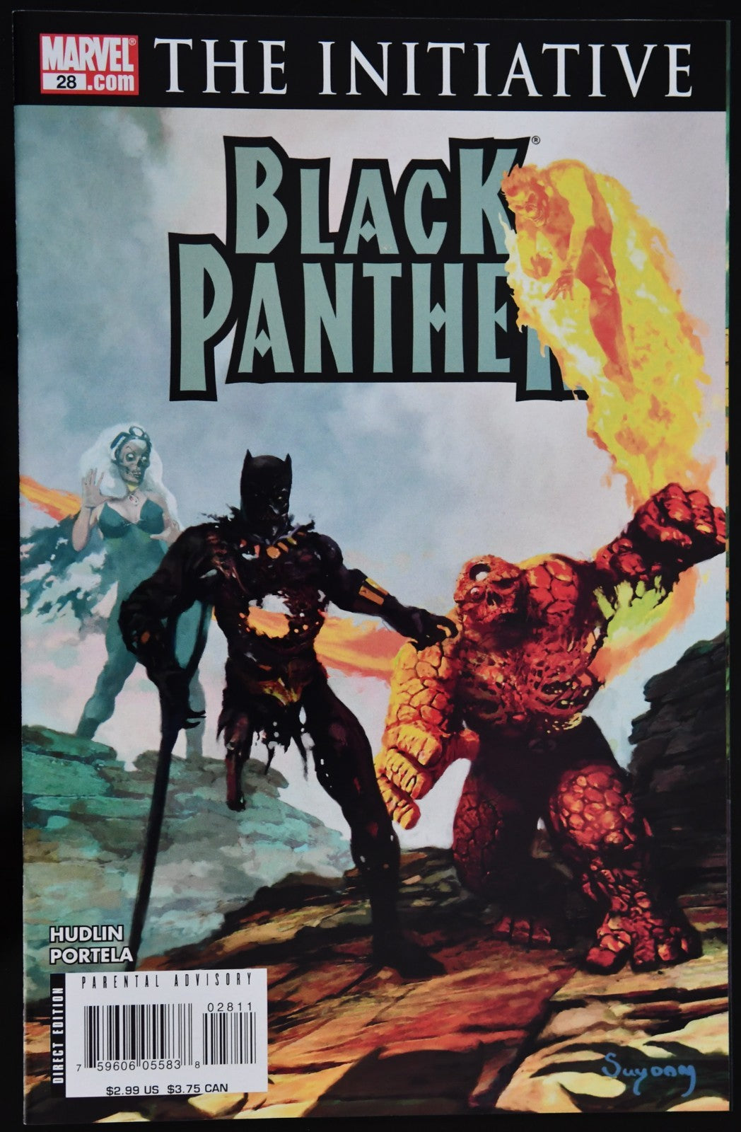 Black Panther #28 Arthur Suydam Variant 2007