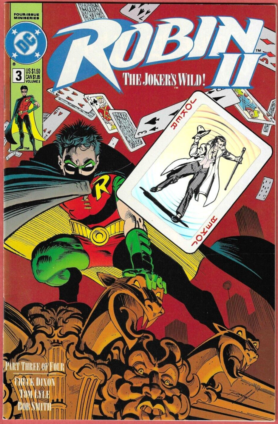 Robin II The Jokers Wild #1-4 1991 Holograms Joker Batman Set One