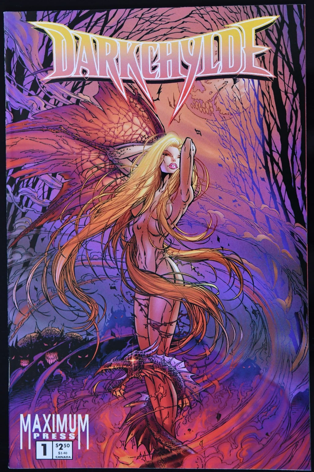 Glory/Angela: Angels in Hell #1 1996 1st app. of Darkchylde in Preview