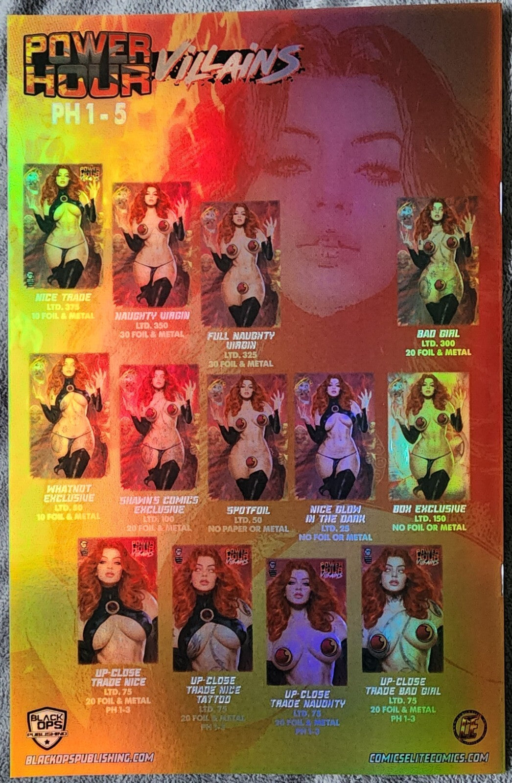 PH3 Power Hour #3 Preview Shikarii Goblin Queen Shawn's Comic Exclusive Foil