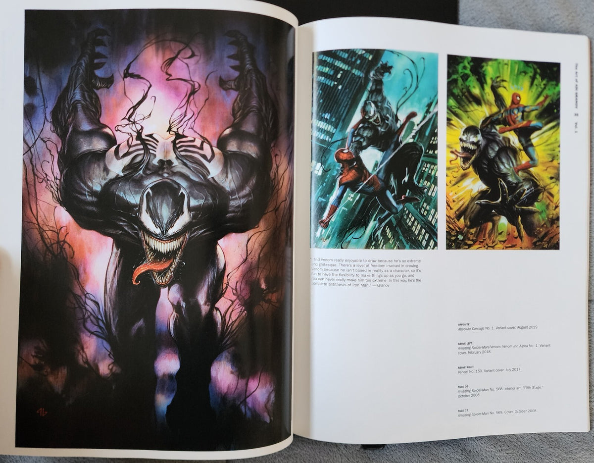 MARVEL MONOGRAPH THE ART OF ADI GRANOV Volume 1 TPB Marvel Comics