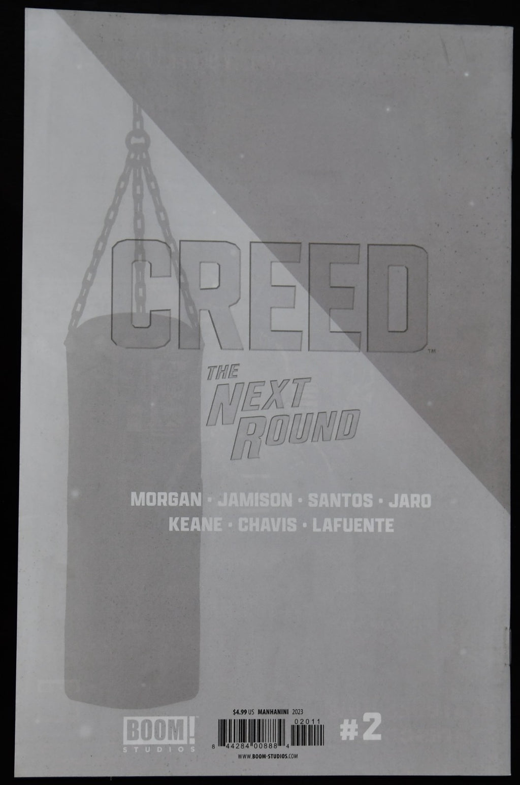 Creed: The Next Round #1-4 Mini Series Boom Studios 2023