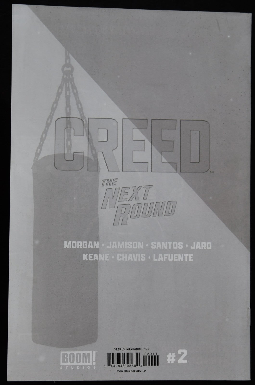 Creed: The Next Round #1-4 Mini Series Boom Studios 2023