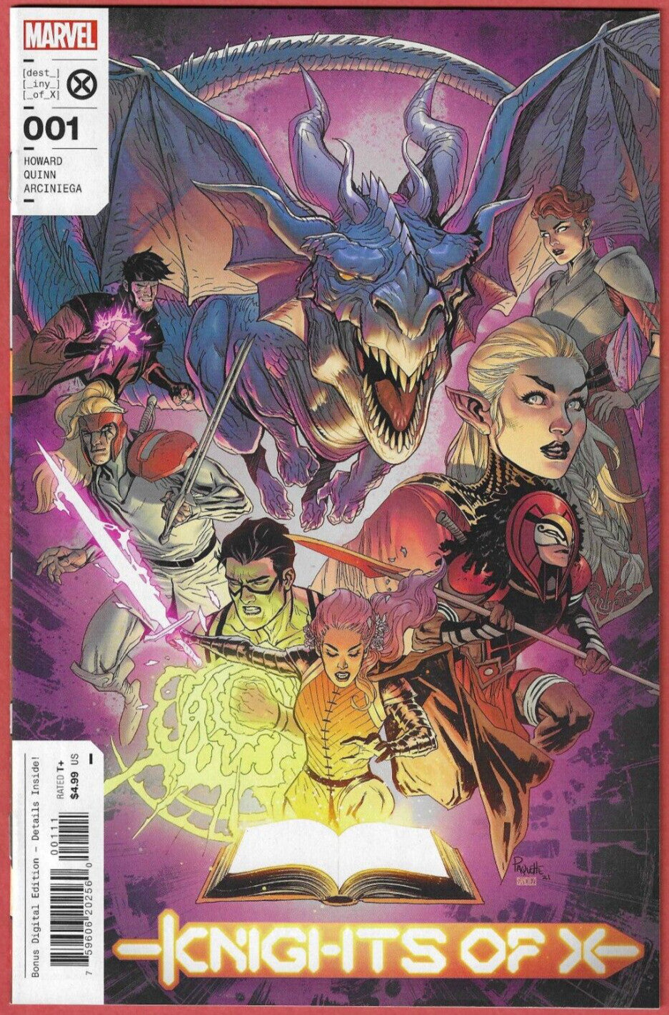 KNIGHTS OF X #1 First Print 2022 Marvel Comic