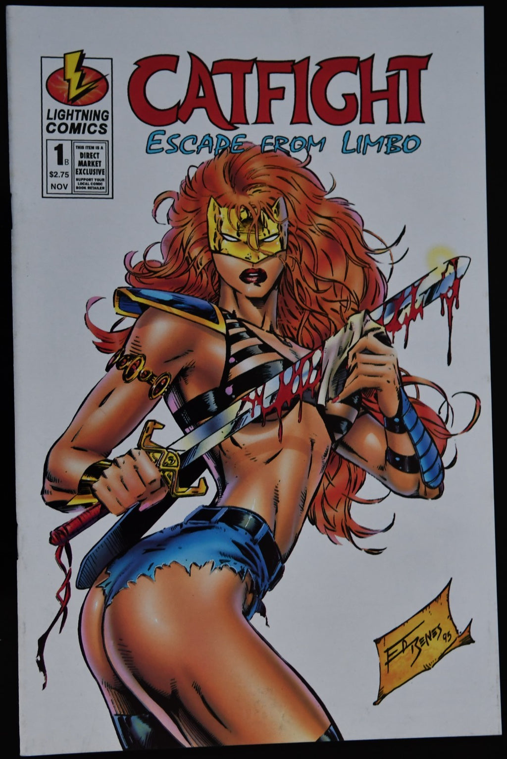 Catfight: Escape from Limbo 1997 Lightning Comics Choose Your Issue