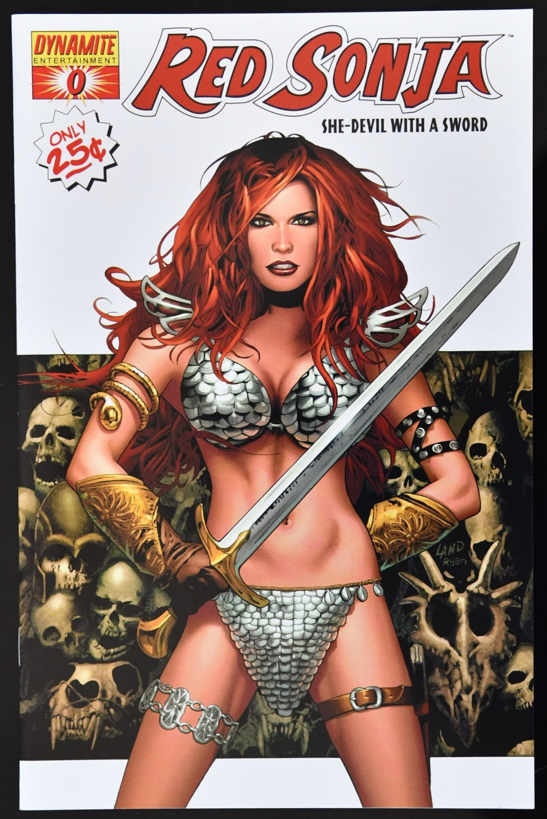 Red Sonja #0 Greg Land White Variant 2005