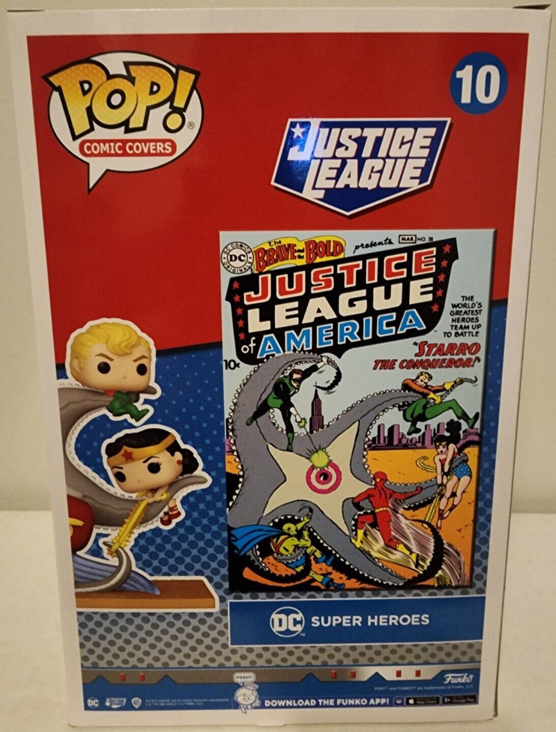 The Brave and the Bold #28 Funko Pop DC Comic Cover Justice League HTF Walmart