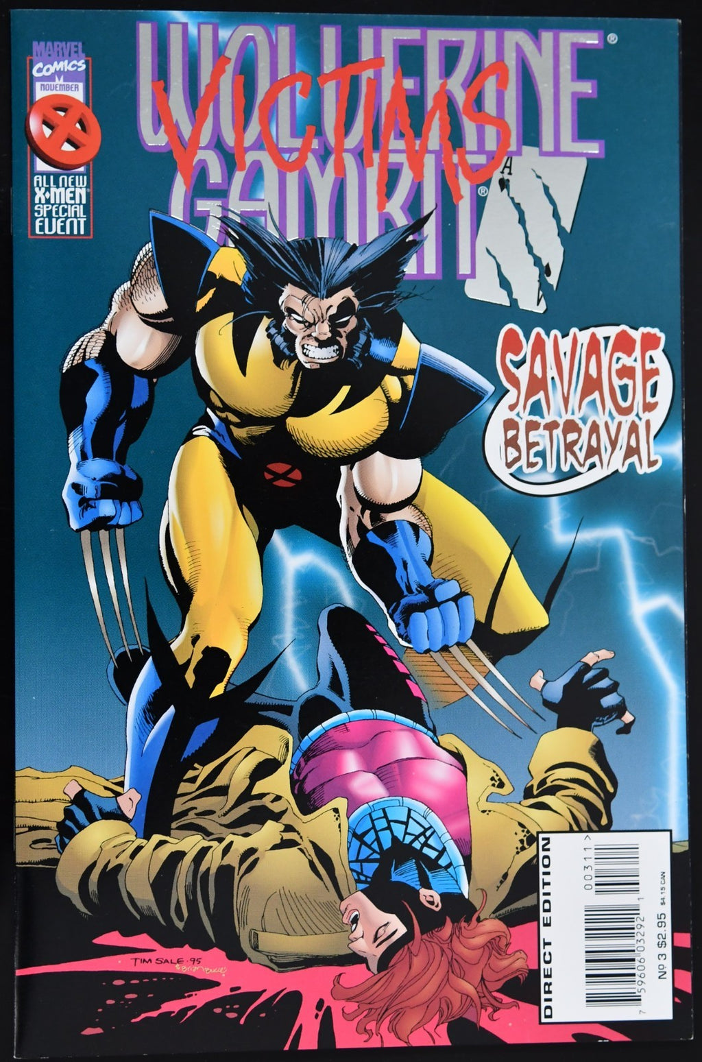 Wolverine / Gambit: Victims #3 1995