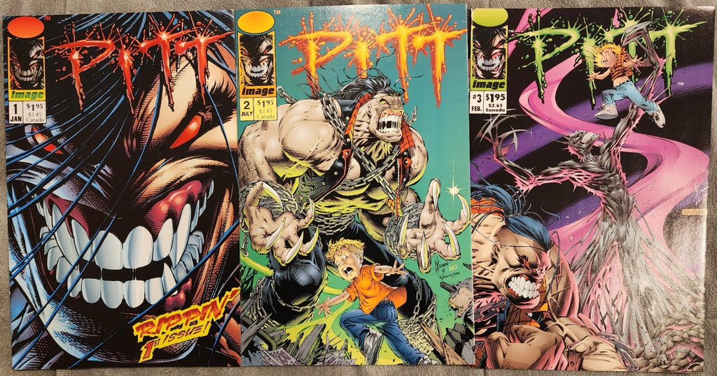 Pitt Image Comics Lot 1-3