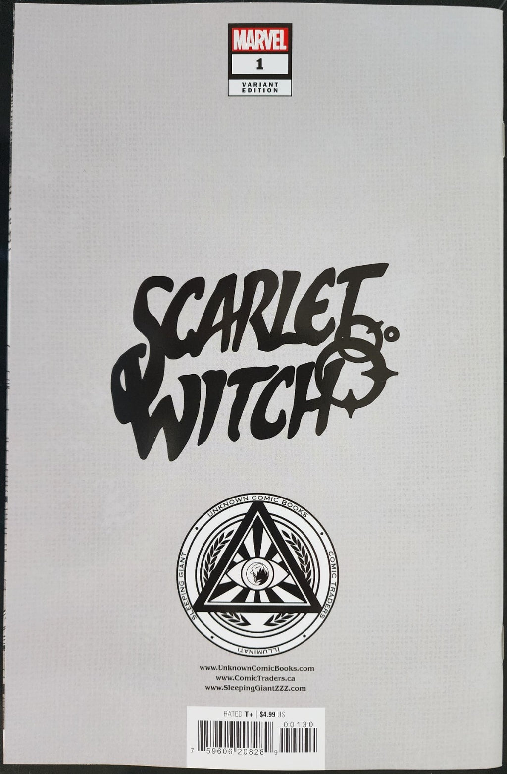 [Foil] Scarlet Witch #1 Unknown Comics David Nakayama Exclusive Virgin Var