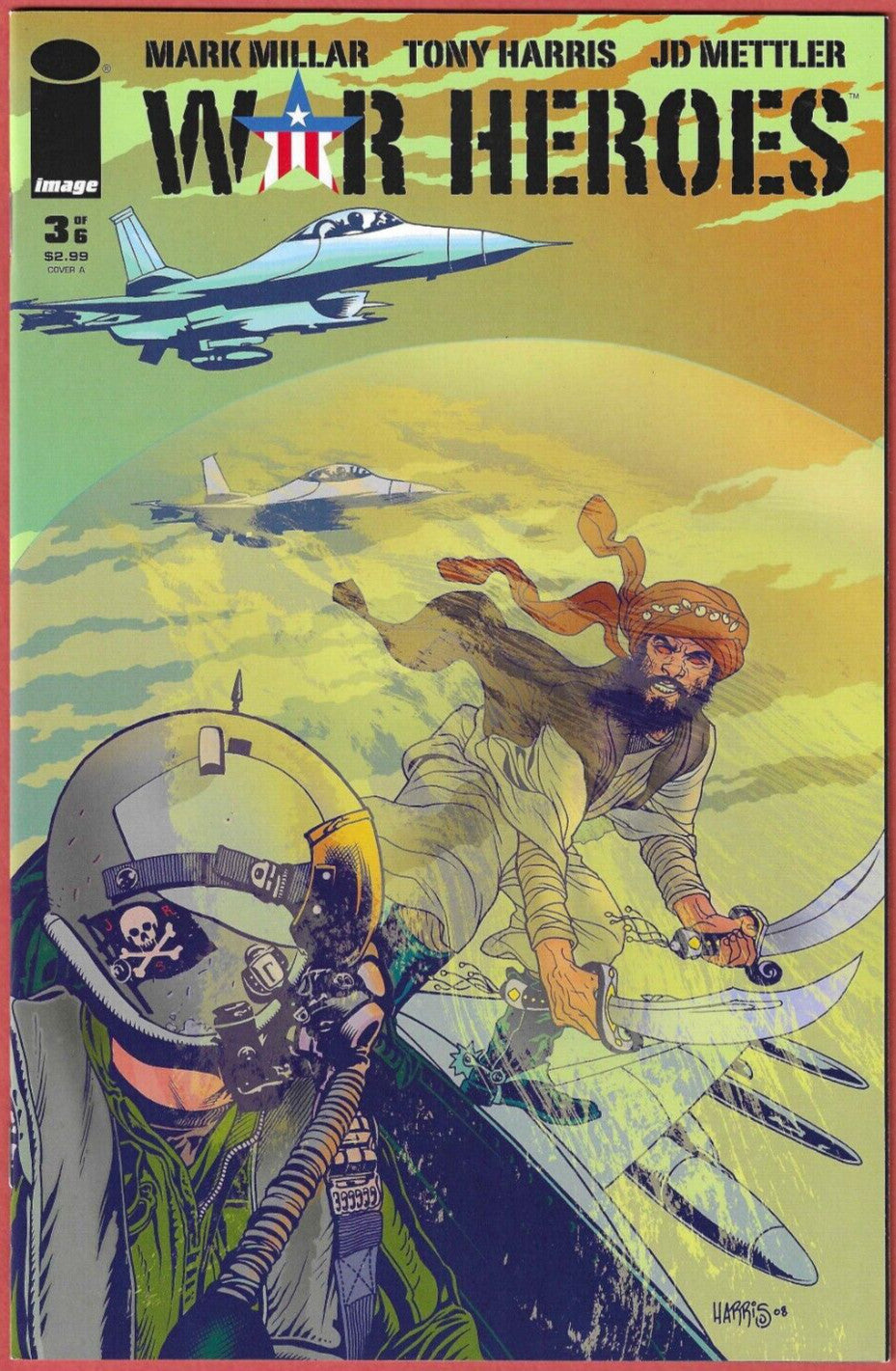 War Heroes 1 2 3 1st Prints Complete Image Comics Mark Millar Tony Harris 2008