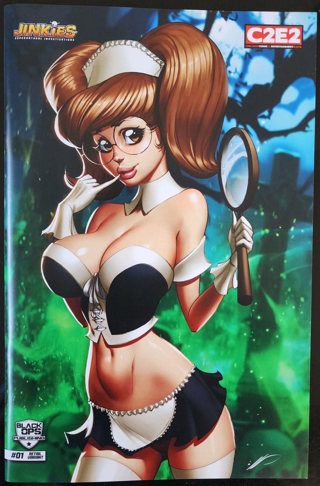Jinkies Inc. #1 Ale Garza C2E2 Trade Dress Variant Cover (A) Black Ops LTD 300