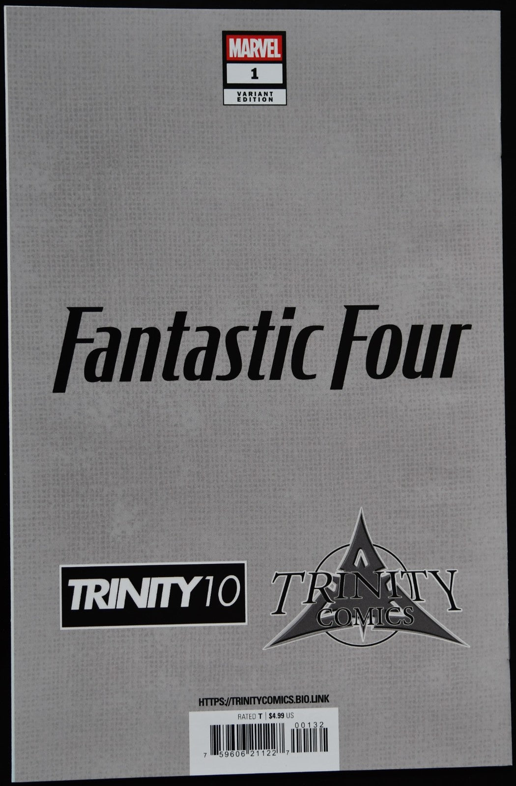 Fantastic Four #1 Adi Granov SDCC Trinity Comics
