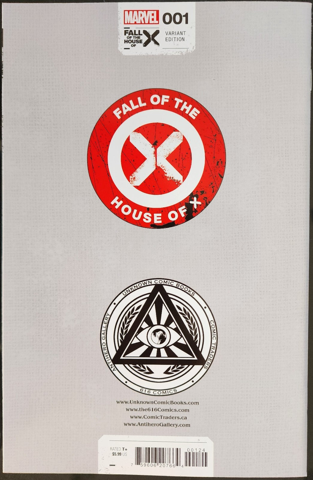 🔥❌ FALL OF THE HOUSE OF X #1 DAVID NAKAYAMA FOIL Megacon Virgin Variant