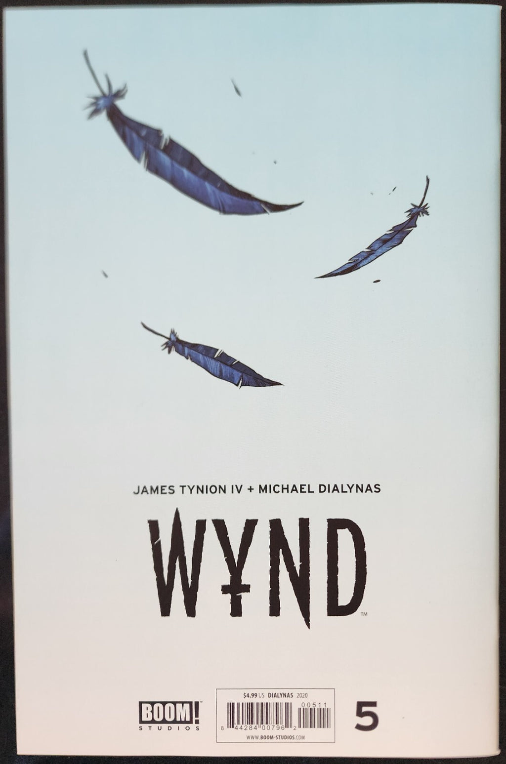Wynd #5 (2020) James Tynion IV, Boom! Studios, 1st Print, Combined Shipping