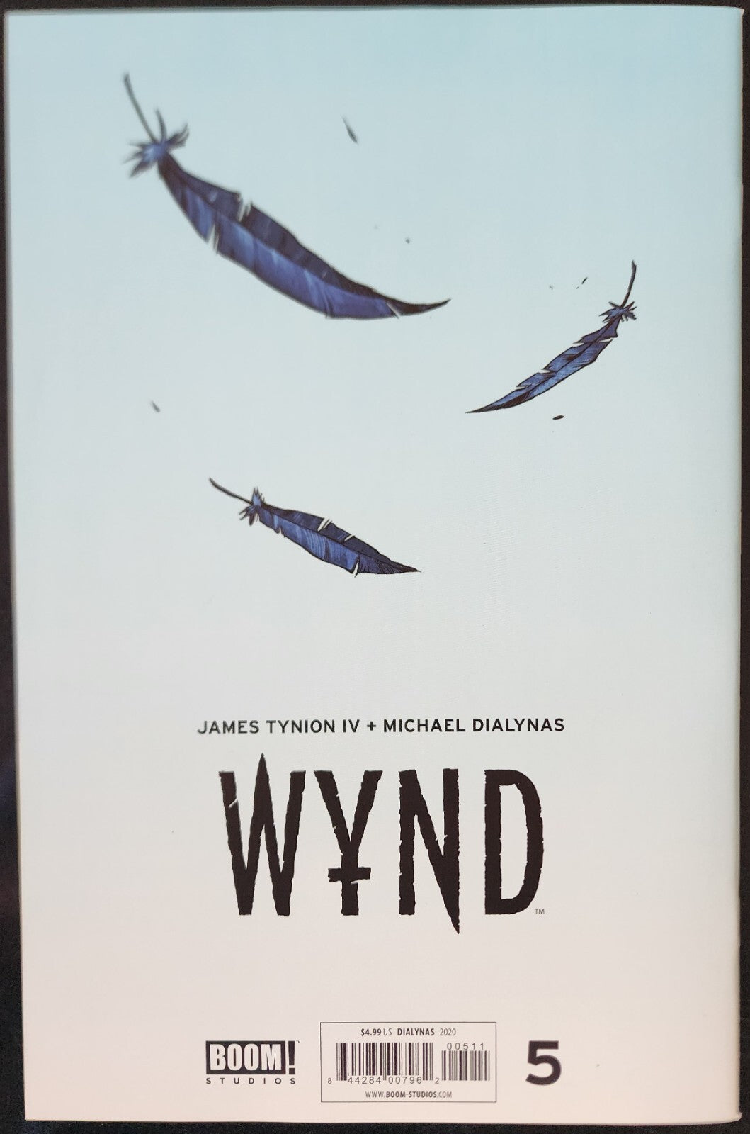 Wynd #5 (2020) James Tynion IV, Boom! Studios, 1st Print, Combined Shipping