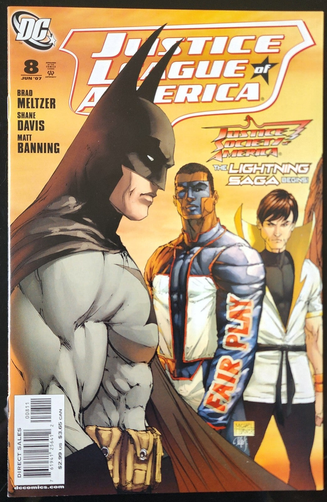 Justice League of America, Vol. 2 #8 Michael Turner