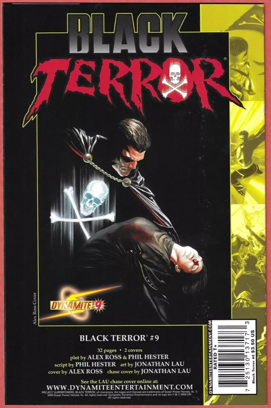 Black Terror #1-9 Alex Ross Dynamite Entertainment 2010