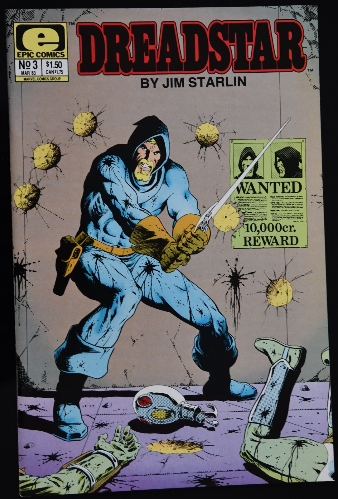 Dreadstar #2, #3 1982 and Annual 1983 Jim Starlin Epic Comics