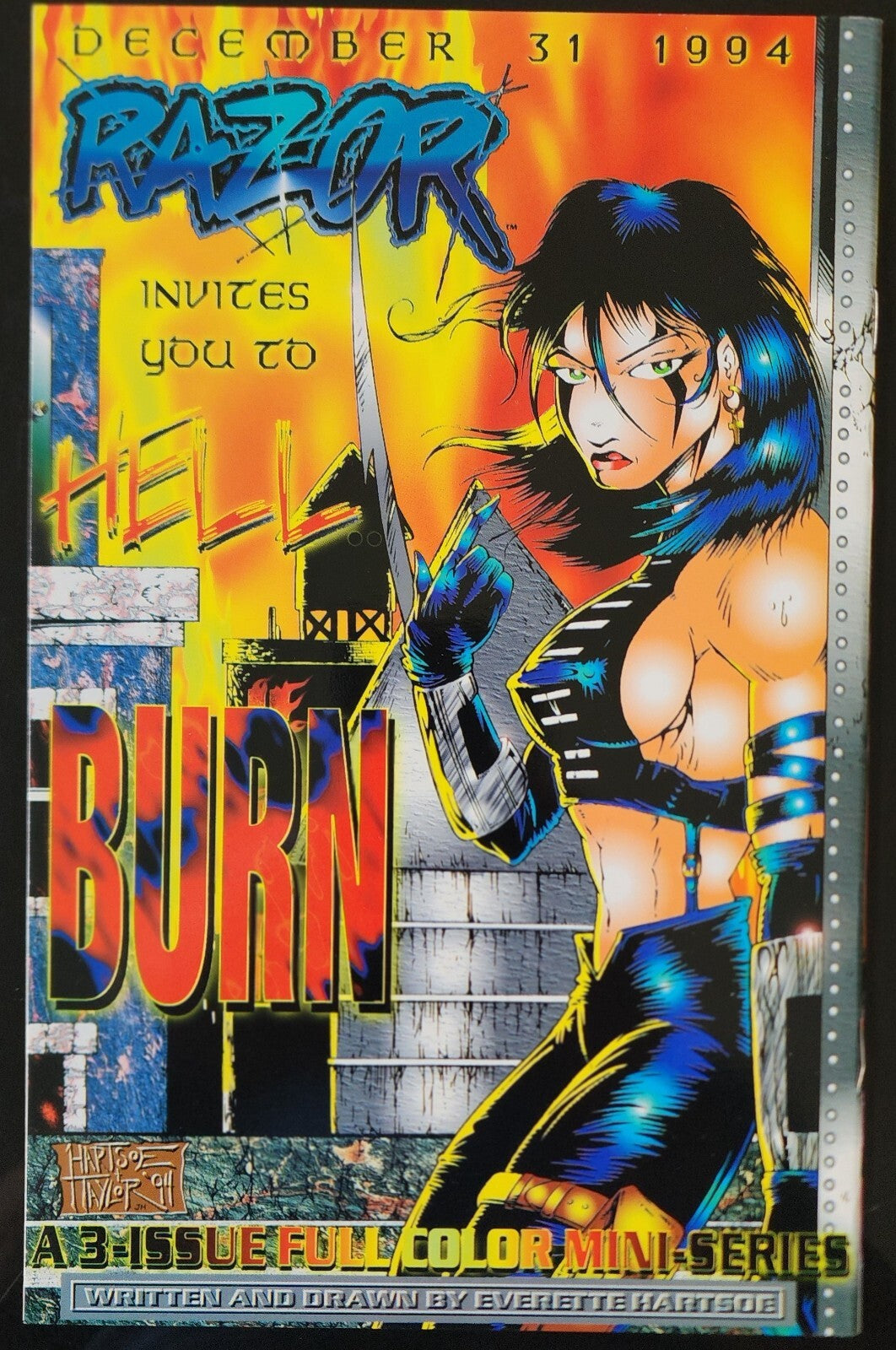 Razor/Shi Special #1 David Mack, Billy Tucci Michael Linsner Crusade Comics 1994
