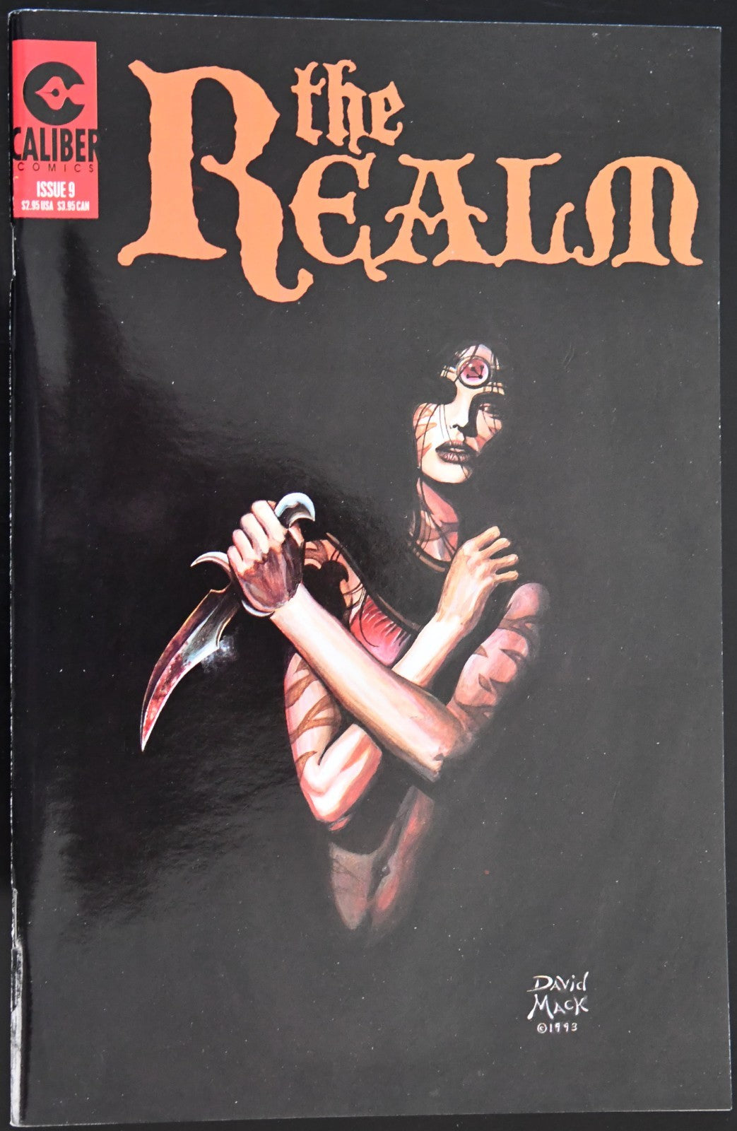 The Realm #9 David Mack - DEAD WORLD #12 Calibre Comics 1994 Flip Book