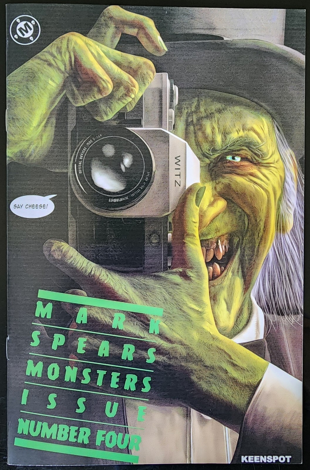 Mark Spears Monsters #4 (2025) Batman Killing Joker Homage