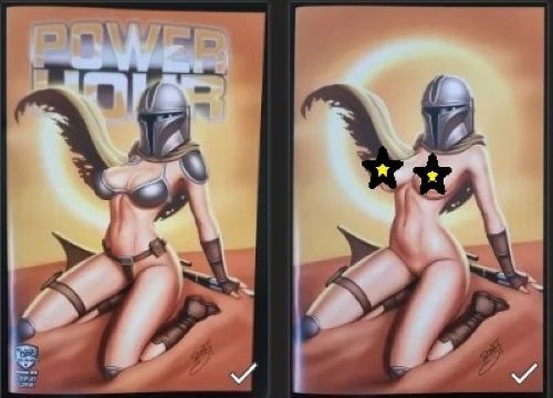 Power Hour 2 Kinkie Cuties Sunblock Mandalorian Set Star Wars