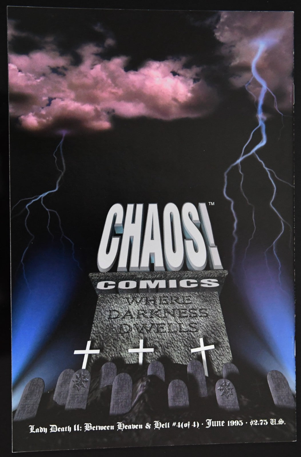 Lady Death II: between Heaven & Hell #4 (Chaos! Comics June 1995)