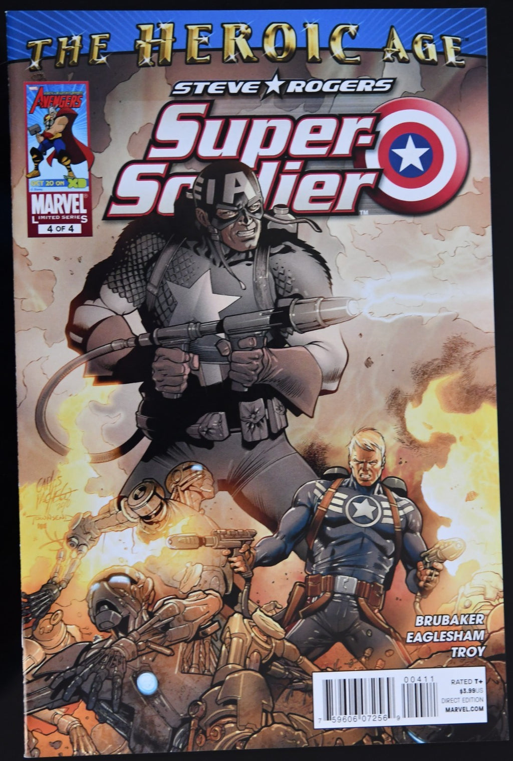 Steve Rogers: Super-Soldier #1-4 Set Marvel 2010