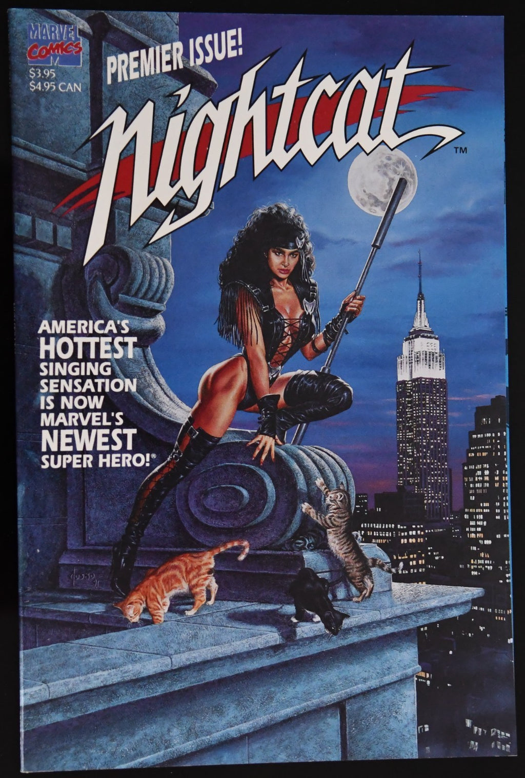 Nightcat #1 (Marvel Comics April 1991)