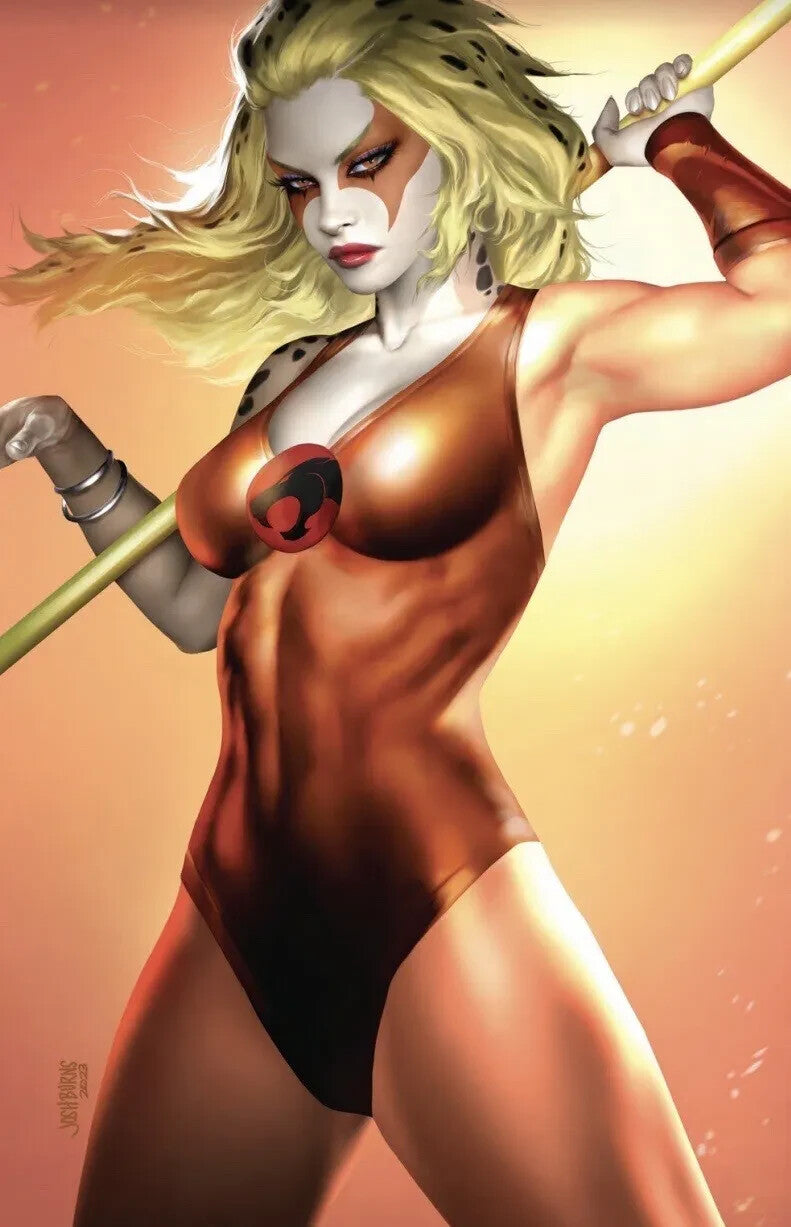 🔥 THUNDERCATS #1 JOSH BURNS CHEETARA 616 Variant A LTD 600