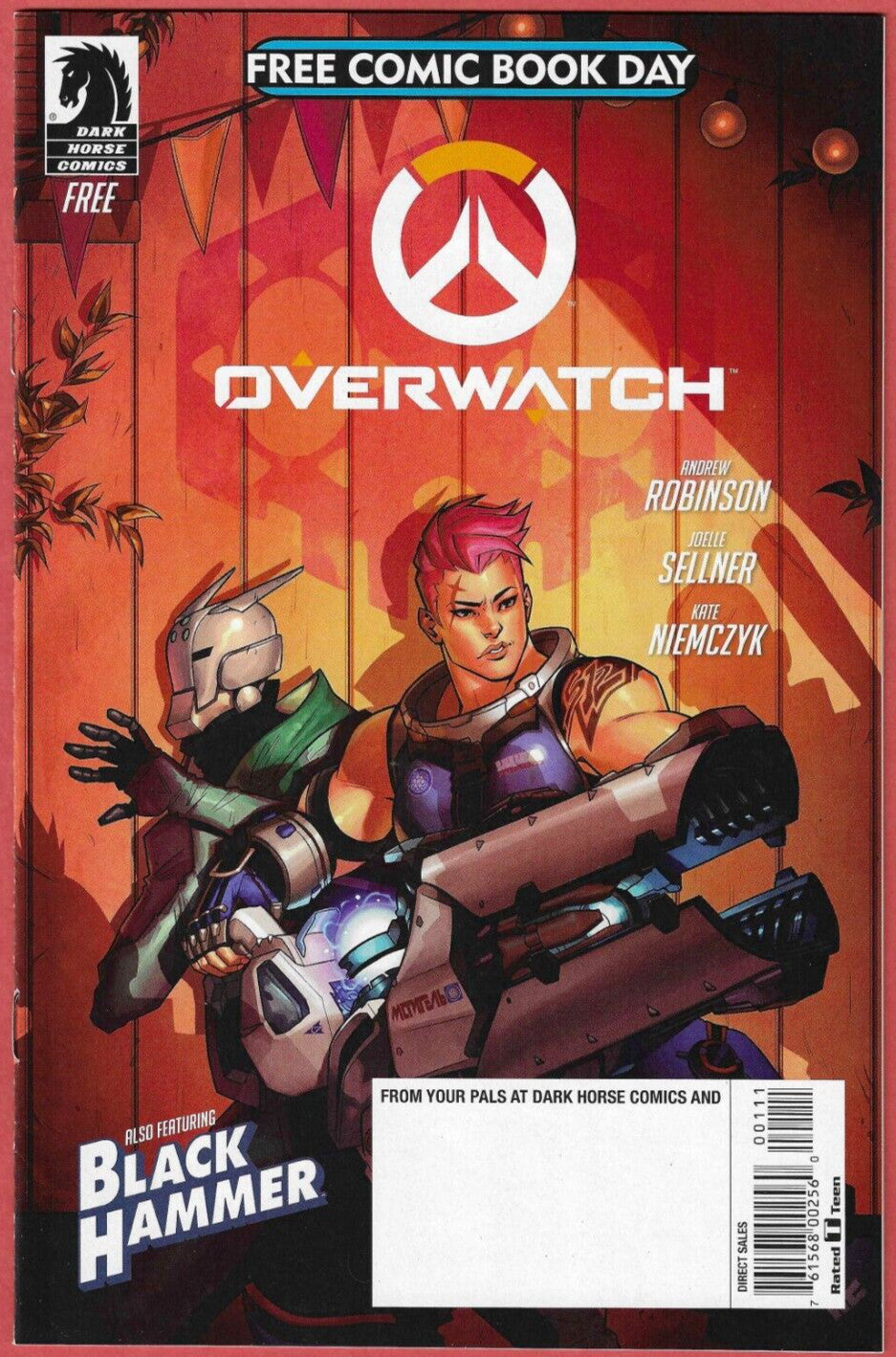 Free Comic Book Day 2018 (Overwatch / Black Hammer) #1   1st app. Zarya FCBD