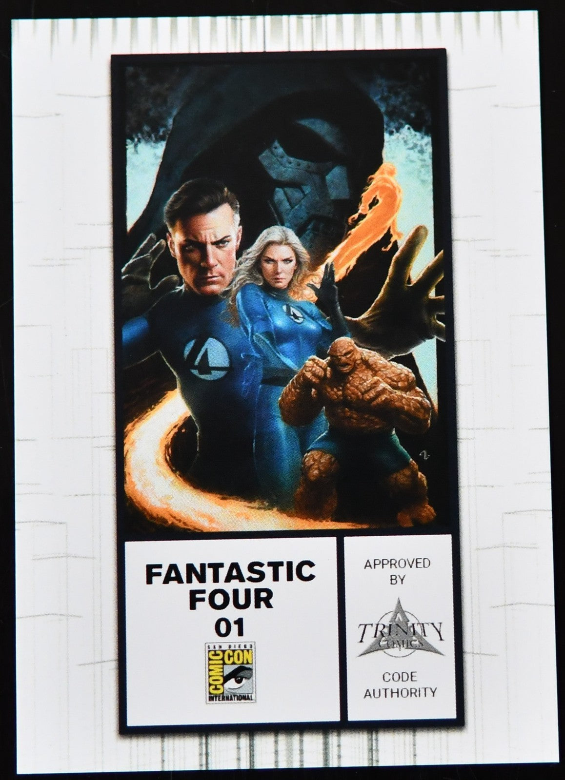 Fantastic Four #1 Adi Granov SDCC Trinity Comics