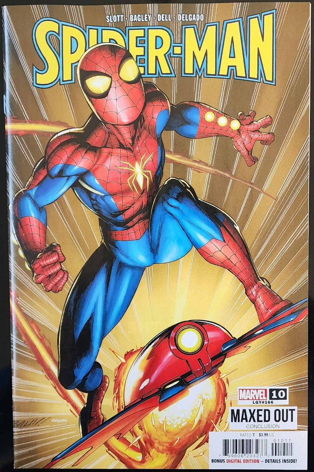 Spider-Man #10 Mark Bagley Cover Marvel 2023