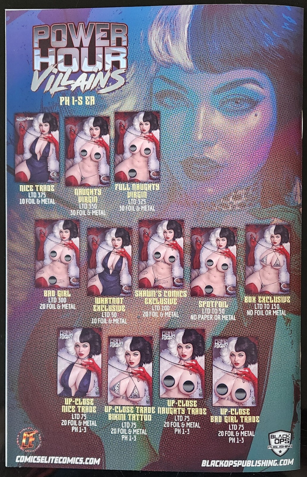 Power Hour #3 Preview Shikarii Dog Lady Box Exclusive Ltd 150