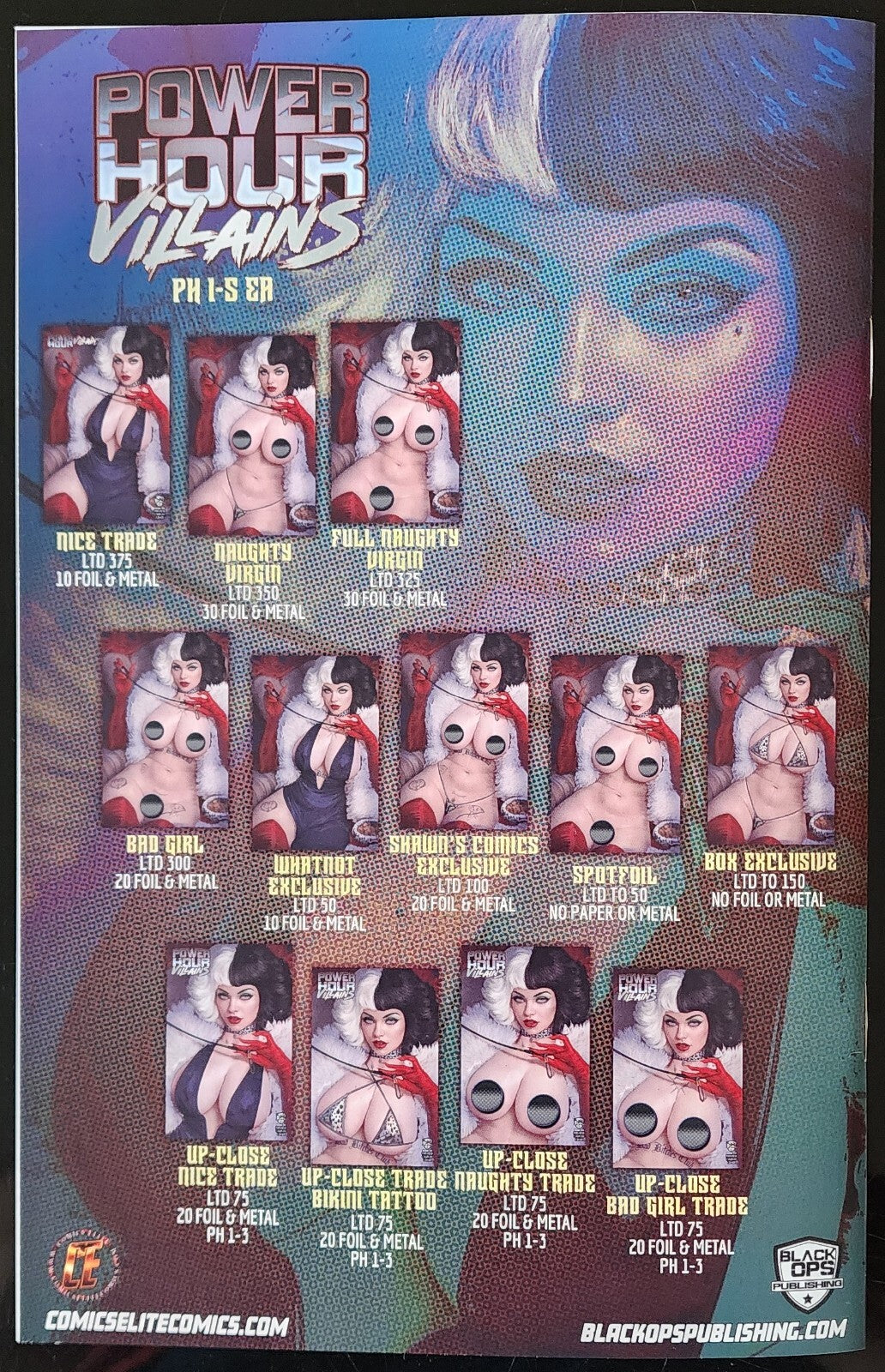 Power Hour #3 Preview Shikarii Dog Lady Box Exclusive Ltd 150